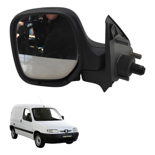 Retrovisor Espelho Esquerdo Peugeot Partner 1999 2001
