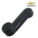 Manivela Porta Vidro Chevrolet Celta Corsa 2005 2014 Cinza