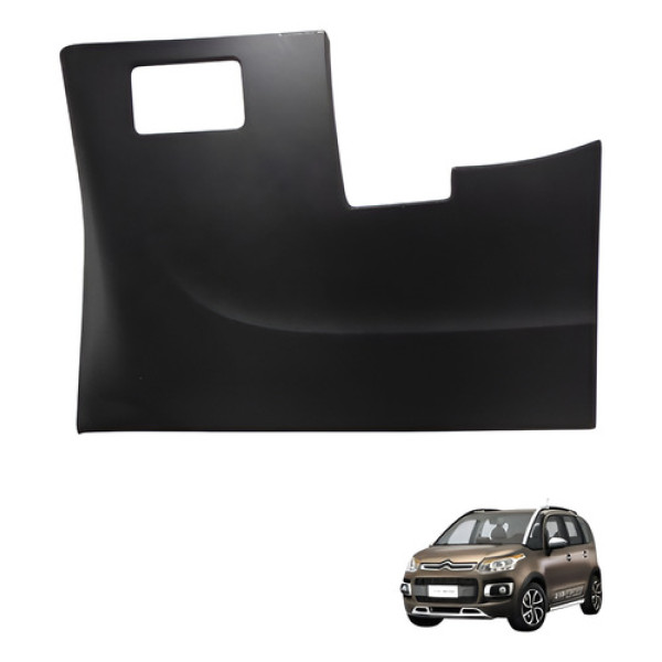 Moldura Inferior Volante Citroen Aircross 2011 2016 Preto