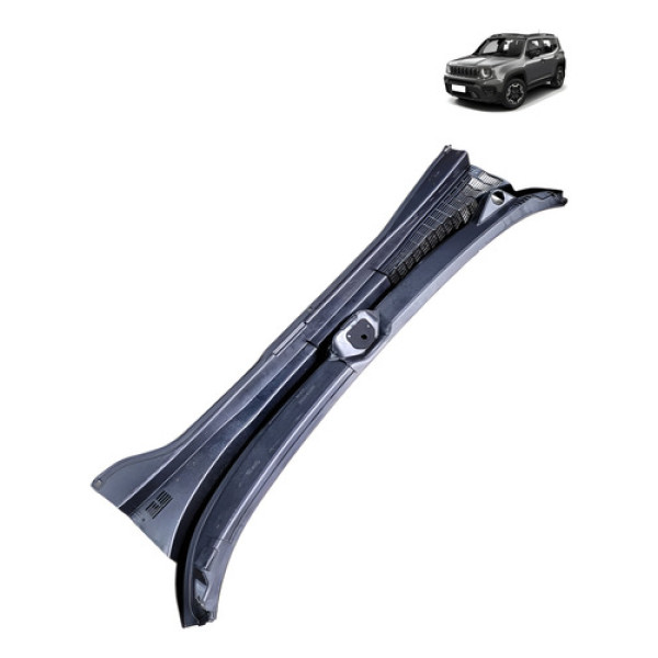 Grade Churrasqueira Jeep Renegade 2015 2020 Preto Fosco