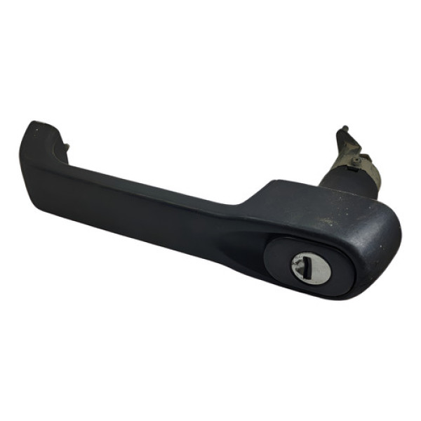 Macaneta Externa Dianteira Direita Fiat Uno 1991 2004 Preto Dianteira