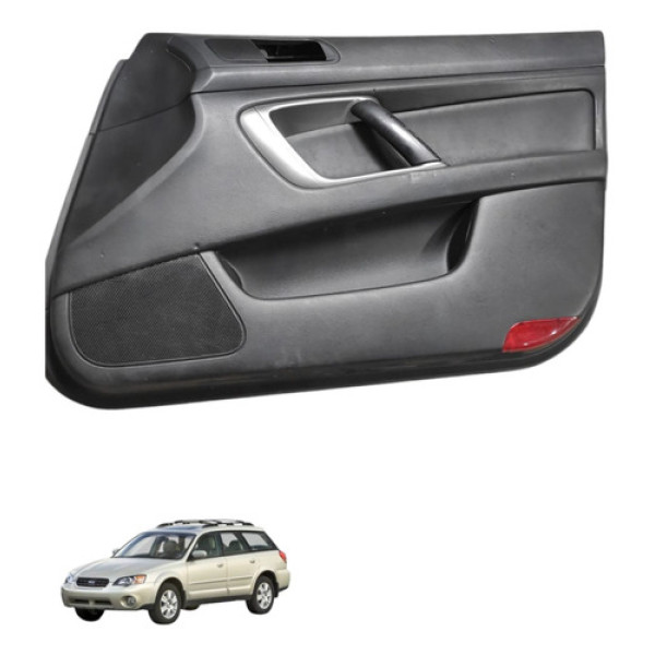 Forro Porta Dianteira Direito Subaru Outback 2006 Usado Preto