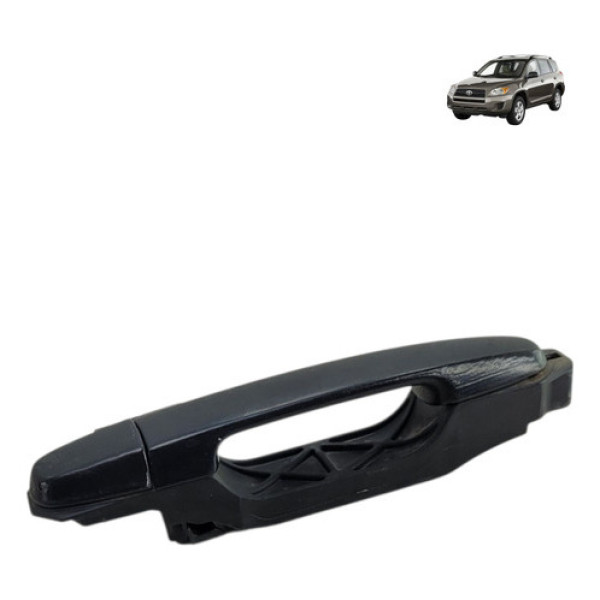 Macaneta Dianteira Direita Toyota Rav4 2008 2012 Usado Preto Dianteira/traseira
