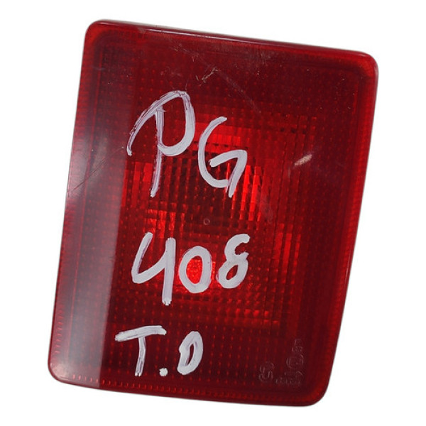 Lanterna Iluminacao Traseira Direita Peugeot 408 2010 2019 Direito/passageiro Vermelho