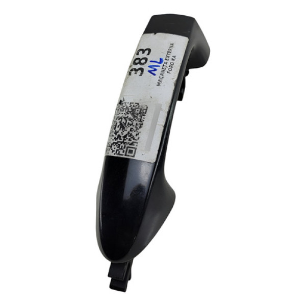 Macaneta Externa Puxador Direito Preta Ford Ka 2014 2020 Dianteira