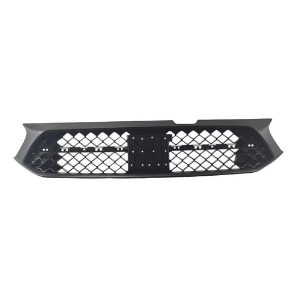 Grade Central Parachoque Dianteira Fiat Cronos 2021 2022 Preto Fosco