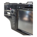 Central Multimídia Honda Fit Dvd Android Gps  2015 2021 Preto
