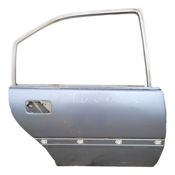 Friso Porta Traseira Direita Chevrolet Omega Sedan 92 98  Cinza