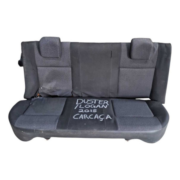 Jogo Bancos Carcaca Traseiro Renault Logan 2015 2020 Preto