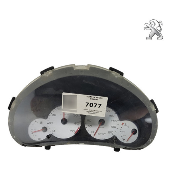 Painel Instrumentos Velocimetro Rpm Peugeot 206 2002 2010