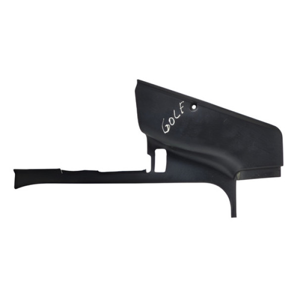 Moldura Soleira Interna Esquerda Vw Golf Mk3 1994 1995 Preto