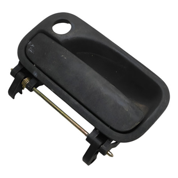 Macaneta Externa Porta Dianteita Direita Vectra 1997 2005 Preto Dianteira