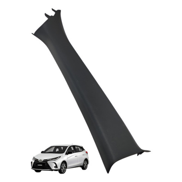 Acabamento Coluna Esquerda Toyota Yaris 2019 2021