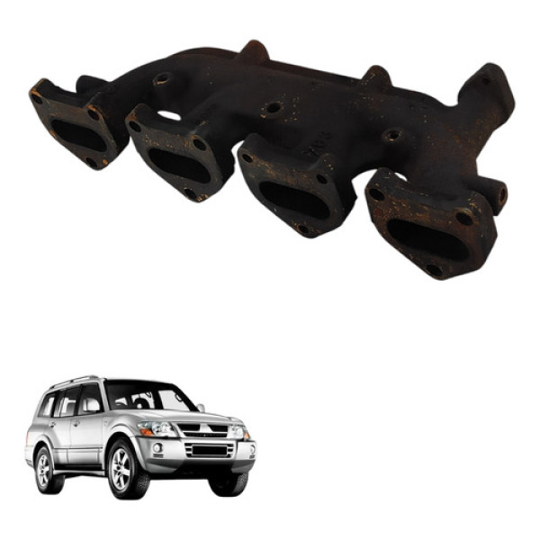 Coletor Escapamento Mitsubishi Pajero 2003 Usado