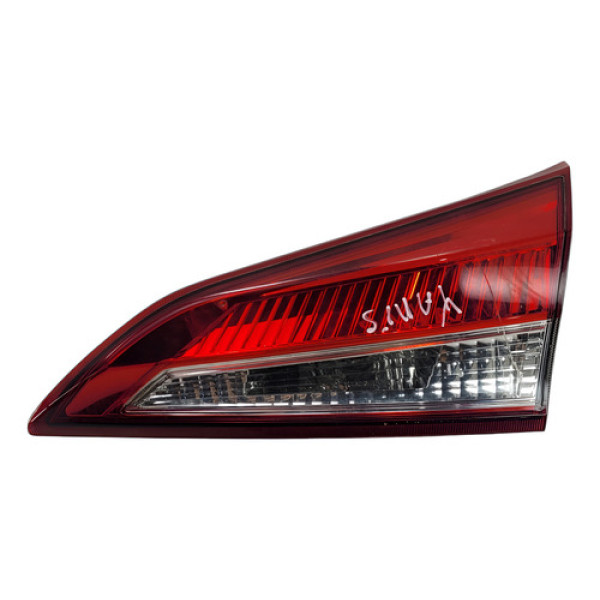 Lanterna Direita Tampa Traseira Toyota Yaris Hatch 2023 2022 Direito/passageiro Vermelho