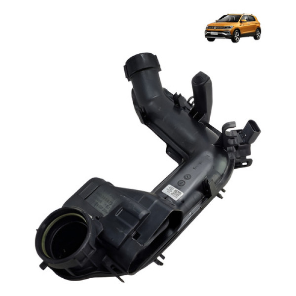 Duto Cano Turbina Filtro Ar Volkswagen Tcross 2021 2022 Preto