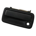 Macaneta Externa Porta Traseira Esquerda Gm S10 1995 2011 Preto