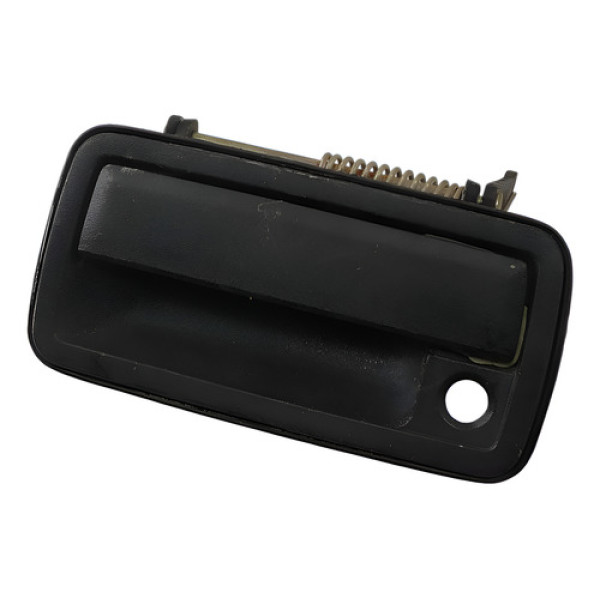 Macaneta Externa Porta Traseira Esquerda Gm S10 1995 2011 Preto