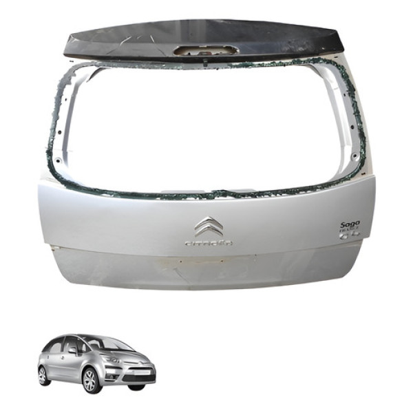 Tampa Porta Malas Traseira C4 Picasso 2011 2012 Preto