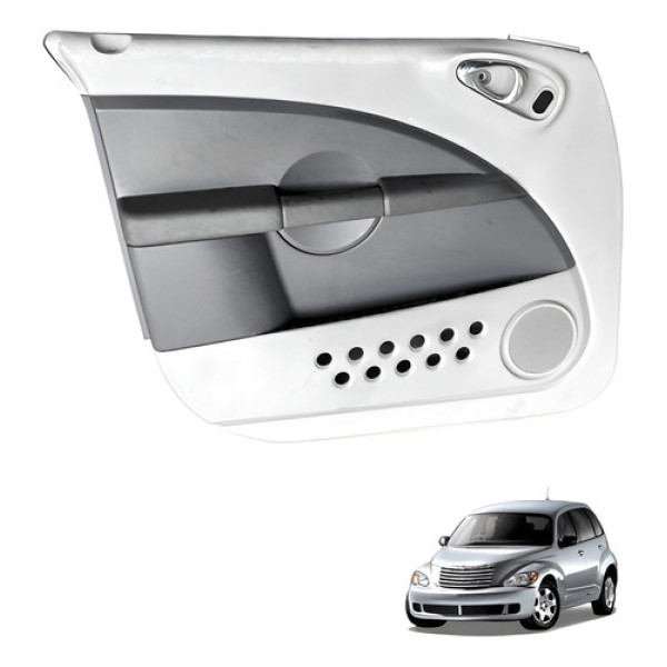 Forro Porta Dianteira Esquerdo Pt Cruiser 2008  2010 Branco