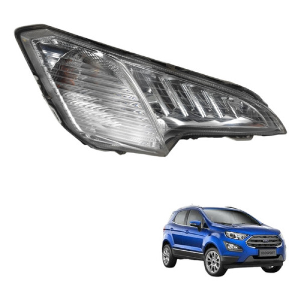 Farol Auxiliar Ford Ecosport 2016 2021 1.5 3cc Usado