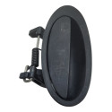 Macaneta Externa Porta Traseira Esquerda Laguna 1994 2000 Preto Dianteira