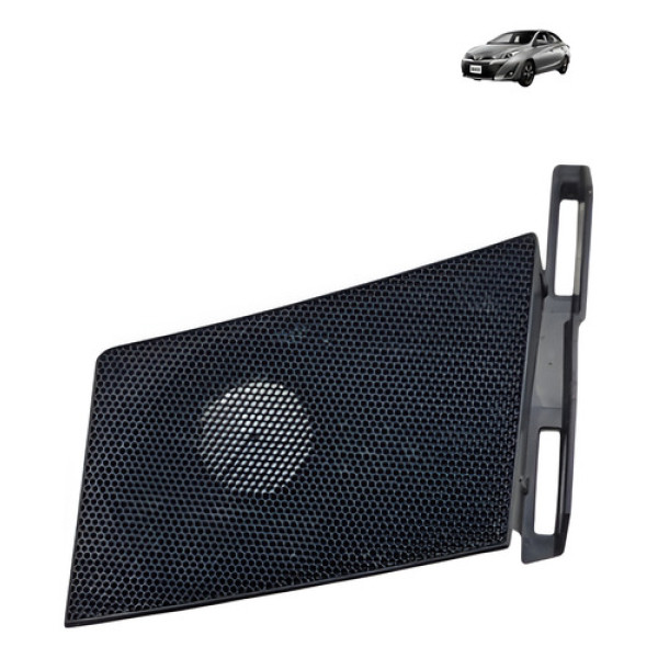 Moldura Tela Twetter Painel Esquerdo Yaris 2019 2021 Preto