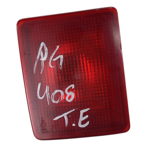 Lanterna Iluminacao Traseira Esquerda Peugeot 408 2010 2019 Esquerdo/motorista Vermelho