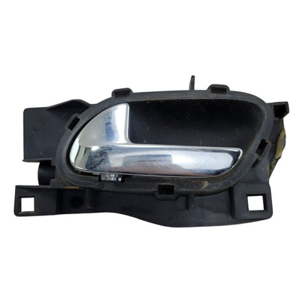 Macaneta Interna Dianteira Esquerda Peugeot 407 2008 Preto