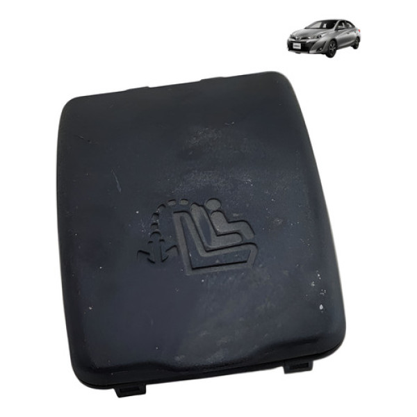 Acabamento Rebatimento Banco Traseiro Toyota Yaris 2019 2020 Preto