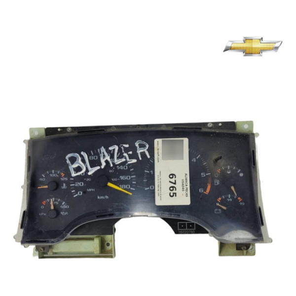 Painel Instrumentos Velocimetro Rpm Chevrolet Blazer 1999 Preto