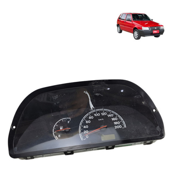 Painel Instrumentos Velocimtro Fiat Uno Fire 1.0 2005 2008 Preto