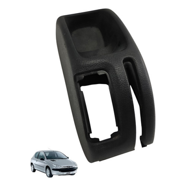 Console Central Acabamento Freio Mao Peugeot 206 2006 2007