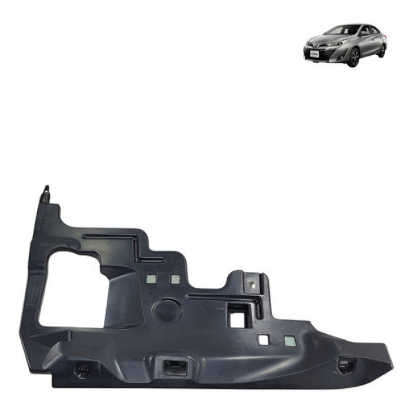 Acabamento Inferior Painel Esquerdo Toyota Yaris 2019 2020 Preto Preto