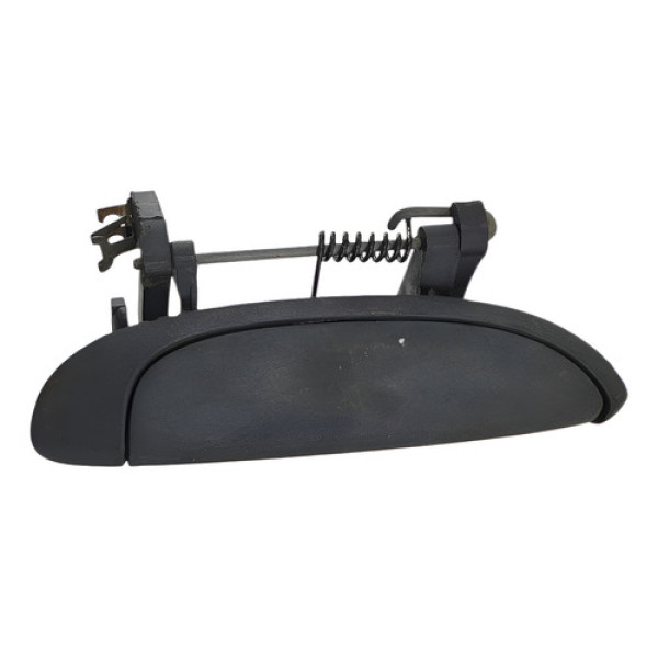 Macaneta Externa Traseira Direita Renault Scenic 2002 2003 Preto Traseira