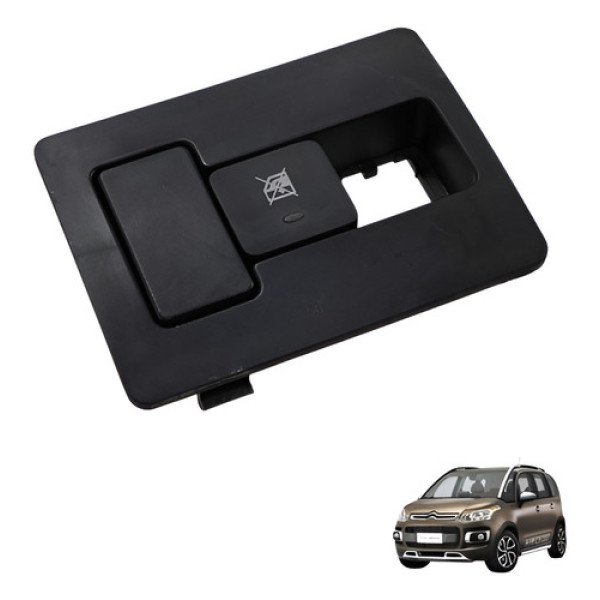 Moldura Botao Trava Vidro Citroen Aircross 2011 2016