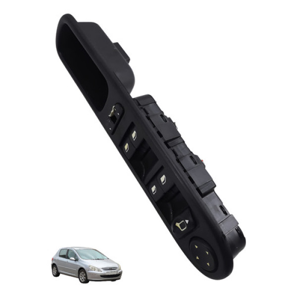 Comando Botao Vidros Esquerdo Peugeot 307 2005 2006