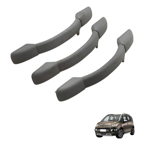 Kit Alca Teto Puta Merda Citroen Aircross 2011 2016 Bege