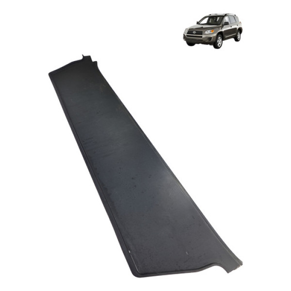 Moldura Soleira Porta Malas Toyota Rav4 2008 2012 Usado Preto