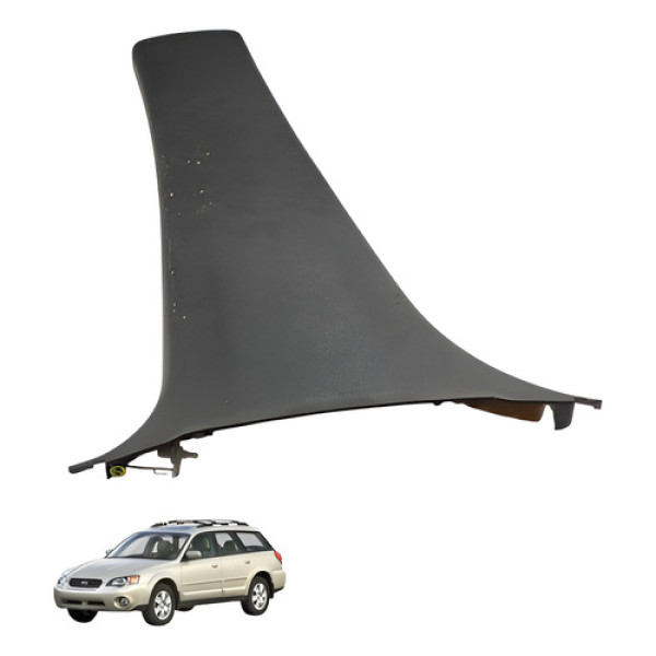 Acabamento Coluna Moldura Esquerda Outback 2006 Preto