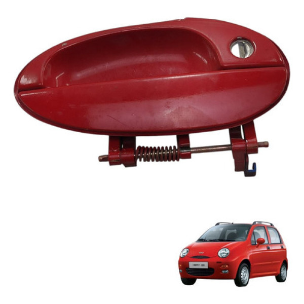 Macaneta Externa Dianteira Direita Chery Qq 2010 Usado Dianteira/traseira