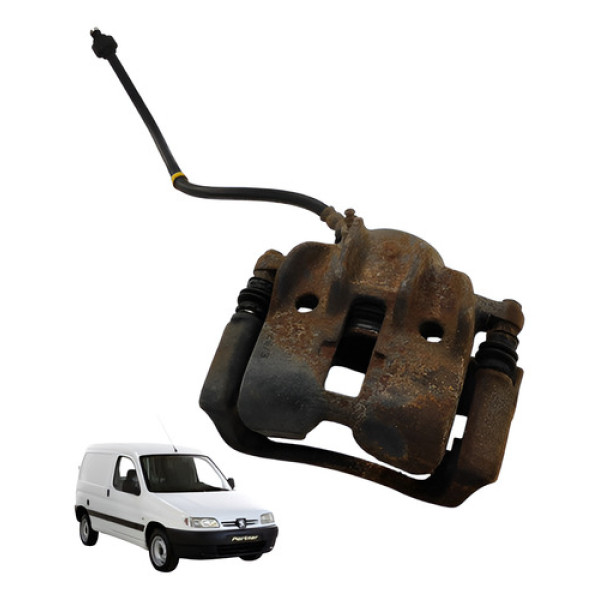 Pinca Freio Dianteira Direita Peugeot Partner 1999 2005