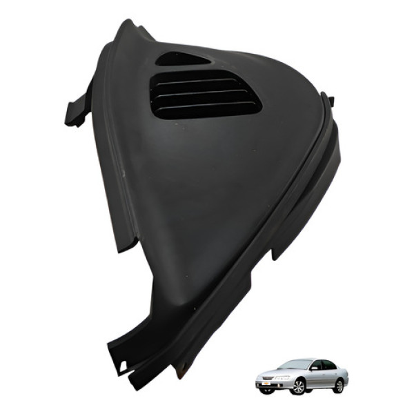 Moldura Lateral Painel Direito Omega 2003 2004 Preto