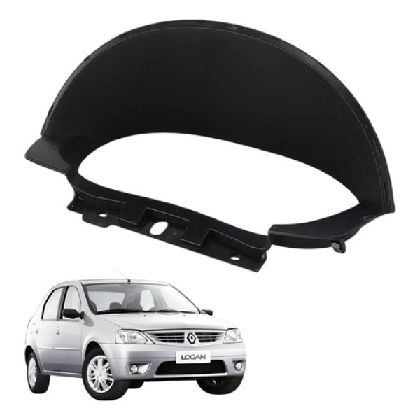 Moldura Painel Instrumento Renault Logan 2007 2010 Usado