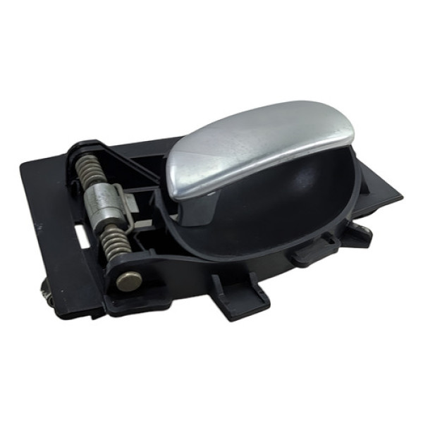 Puxador Macaneta Traseira Direita Peugeot 206  2000 2014 Prateado Dianteira/traseira