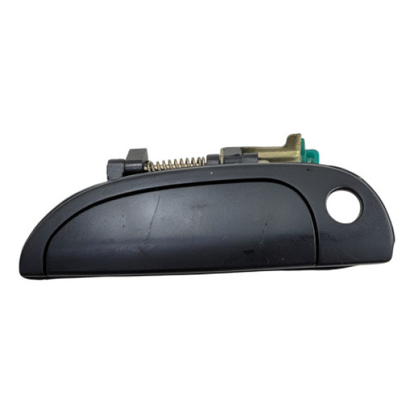 Macaneta Externa Dianteira Esquerda Chery S18 2012 2015 Preto Dianteira