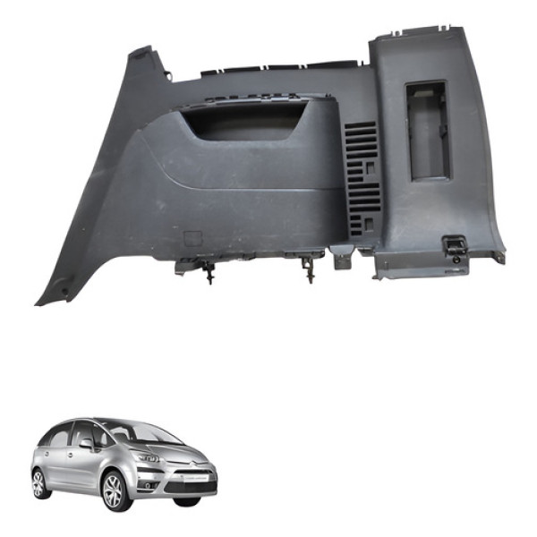 Bagagito Traseiro Esquerdo Citroen C4 Picasso 2011 Preto