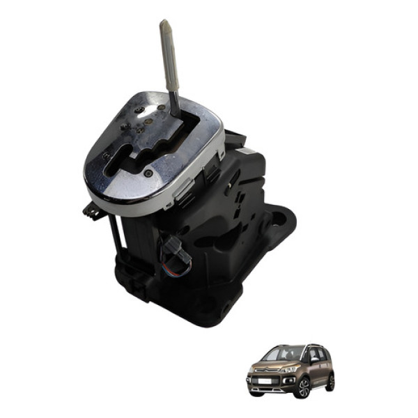 Alavanca Trambulador Cambio Citroen Aircross 2011 2016 Preto