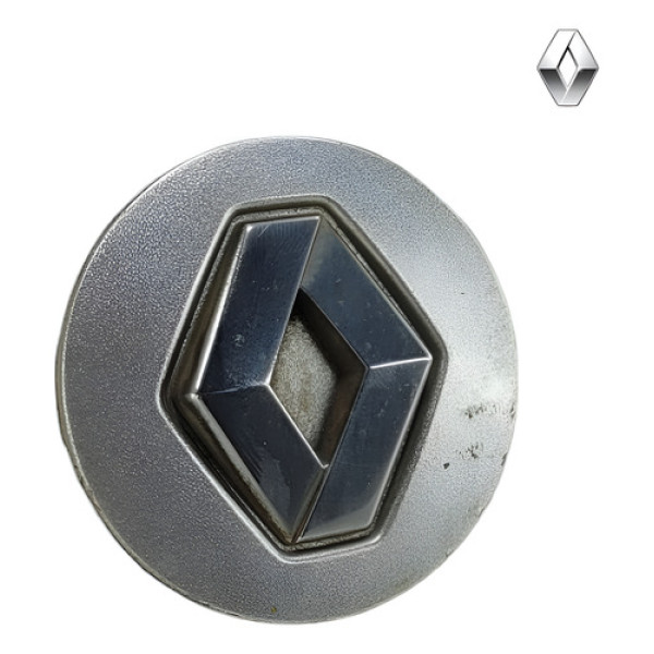 Calota Miolo Roda Renault Duster 2015 2019  Prateado