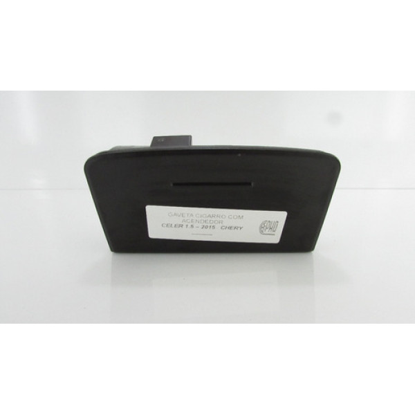 Gaveta Porta Objeto Com Acendedor Chery Celer 2015 Original